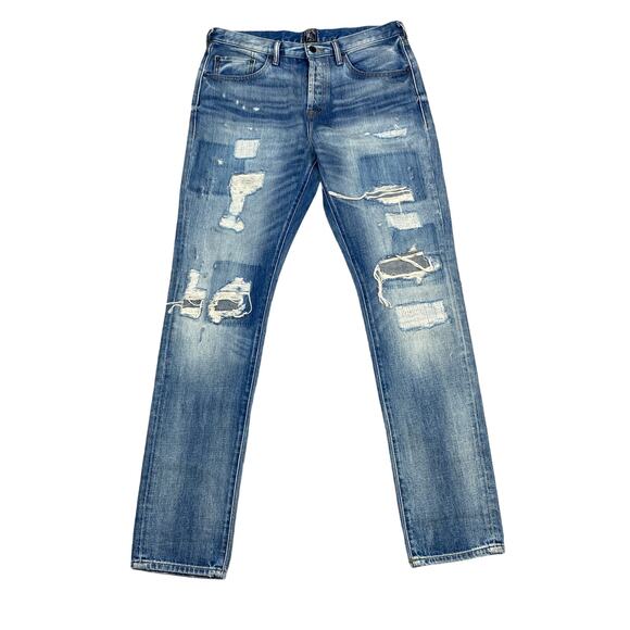 PRPS Le Sabre Slim Tapered Fit Distressed Jeans Men's 32x34